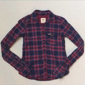 Hollister plaid shirt flannel